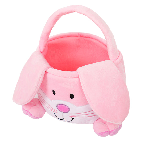 [US Copyright Protected] Pink Bunny Basket Wepop Bunny Baskets, Cute Eggs Hunting Bags Buckets Gifts for Kids Girls Boys