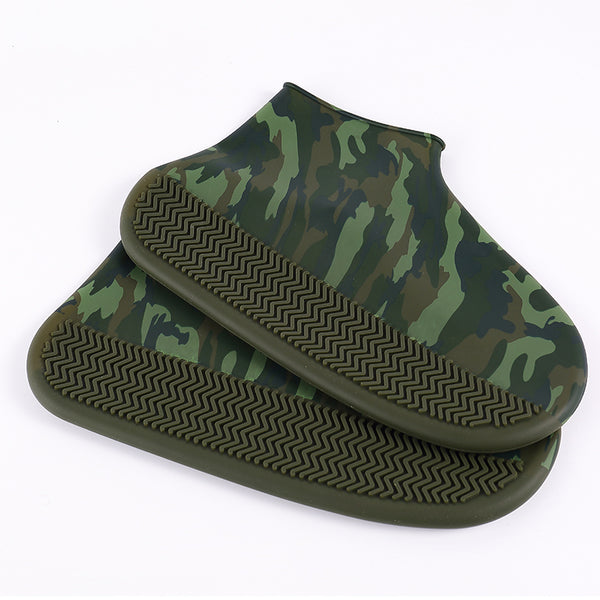 Binggle® Silicone Shoe Covers, Waterproof Overshoes Reusable Slip Resistant Rain Shoe Cases for Men Women
