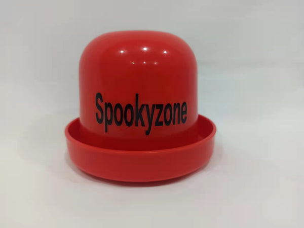 Spookyzone dice cup with lid, including 5 matching pearl dice