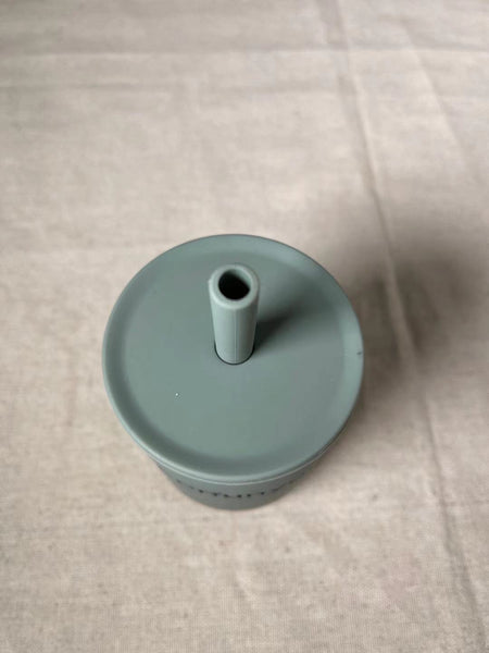 Forfunyou Silicone Training Cup with Straw Lid