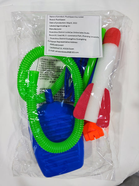 PlushSpace Toy Rocket Launcher