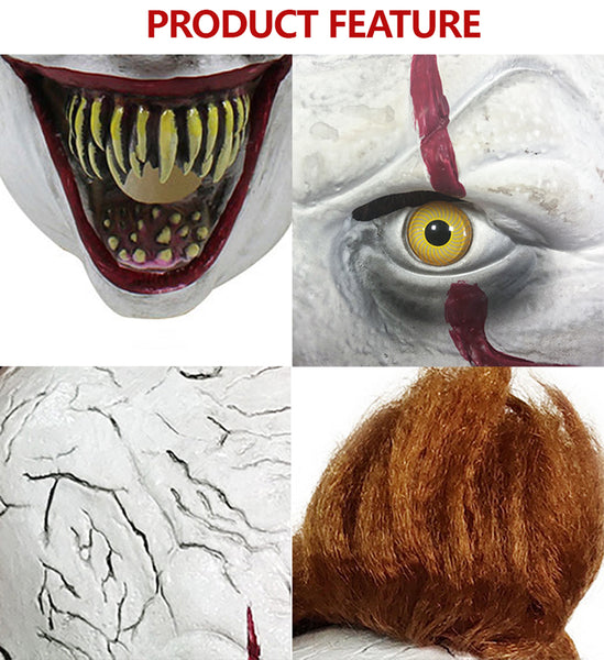 Binggle®Halloween Clown Mask